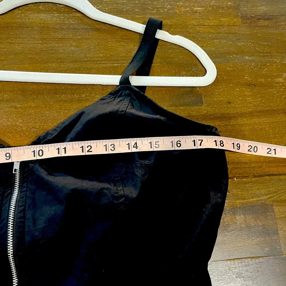 Women’s Maxi Cargo Jumpsuit   Size  M. Black